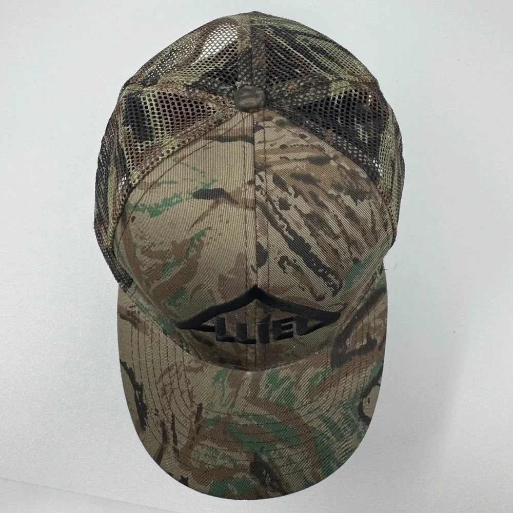 Nissun Allied Trucker Hat Camo Mesh Back Adjustable Snapback Baseball Cap